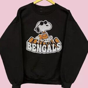 Cincinnati Bengals Football Sweatshirt Sweater Cincinnati Bengals Retro Unisex